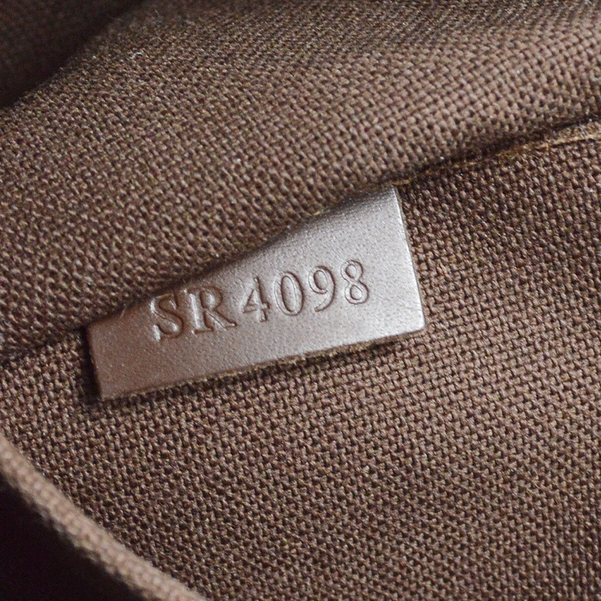 Louis Vuitton Brooklyn Handbag Damier Brown Canvas Shoulder Bag Bag (   )