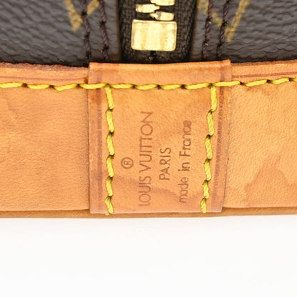 Louis Vuitton Alma Handbag Monogram Canvas Brown Canvas Handbag (   )