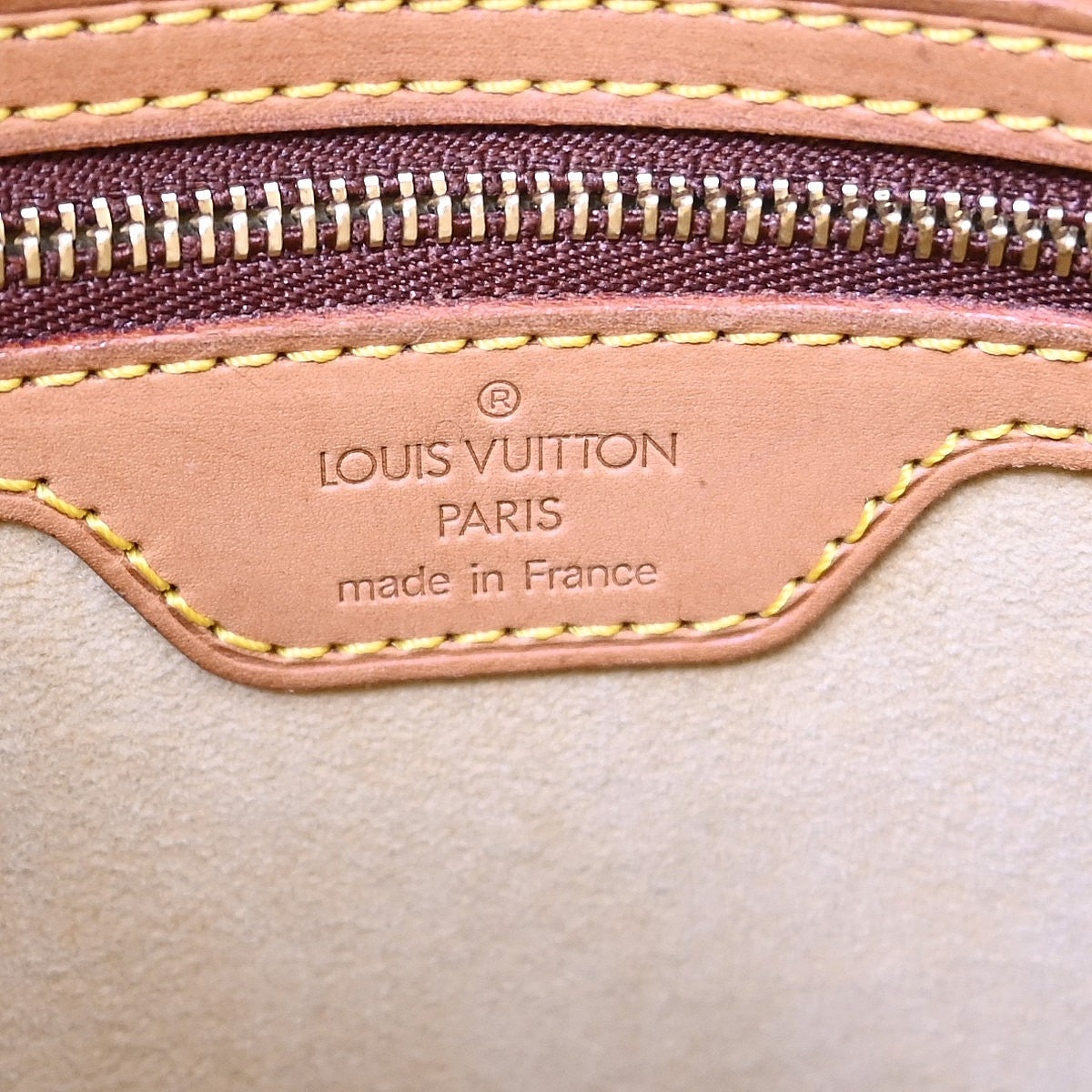 Louis Vuitton Monogram Looping Handbag Monogram Canvas Brown Canvas Shoulder Bag Bag (   )