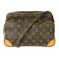Louis Vuitton Nil Messenger Bag Monogram Canvas Brown Canvas Shoulder Bag Bag (   )