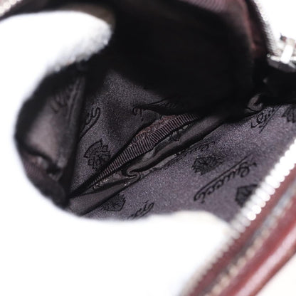 Gucci Belt Bag Leather Burgundy Leather Shoulder Bag Bag (   )