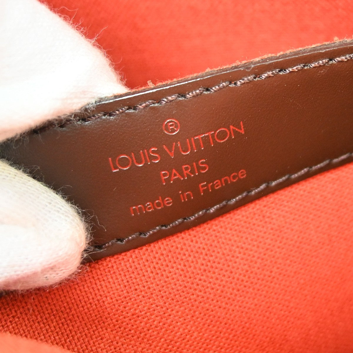 Louis Vuitton Naviglio Handbag Damier Brown Canvas Shoulder Bag Bag (   )