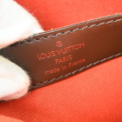 Louis Vuitton Naviglio Handbag Damier Brown Canvas Shoulder Bag Bag (   )
