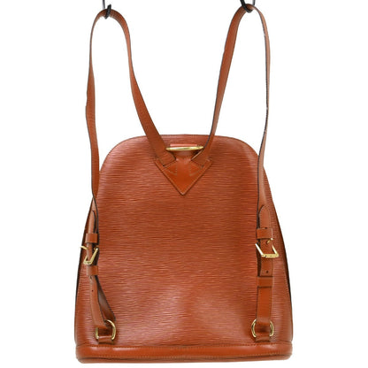 Louis Vuitton Gobelins Backpack Epi Leather Brown Leather Backpack Bag (   )