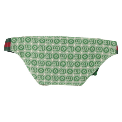 Gucci Waist Pouch Belt Bag Gg Canvas Green Canvas Clutche & Pouche Bag (   )