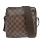 Louis Vuitton Olav Handbag Damier Brown Canvas Shoulder Bag Bag (   )