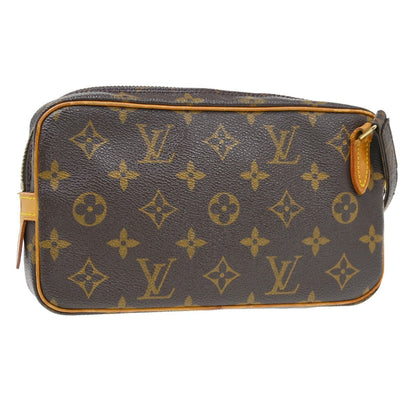 Louis Vuitton Pochette Marly Bandouliere Bag Monogram Canvas Brown Canvas Shoulder Bag Bag (   )