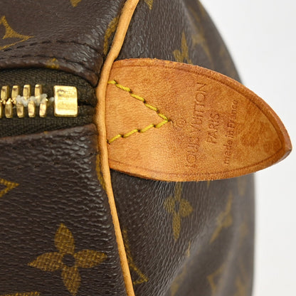 Louis Vuitton Keepall Bag Monogram Canvas Brown Canvas Travel Bag Bag (   )