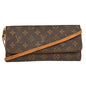 Louis Vuitton Twin Handbag Monogram Canvas Brown Canvas Clutche & Pouche Bag (   )