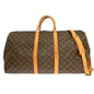 Louis Vuitton Keepall Bandouliere Bag Monogram Canvas Brown Canvas Travel Bag Bag (   )