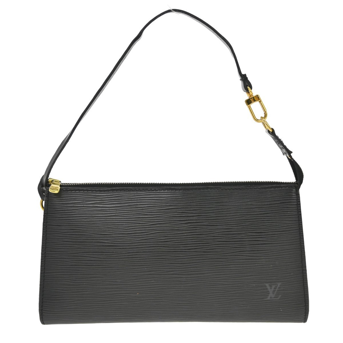 Louis Vuitton Pochette Accessoires Epi Leather Black Leather Clutche & Pouche Bag (   )