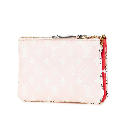 Louis Vuitton Pochette Double Zip Monogram Shoulder Bag