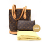 Louis Vuitto Bucket PM Monogram Canvas Shoulder Bag