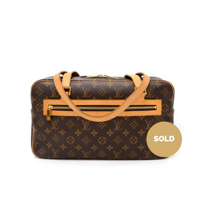 Louis Vuitto Cite GM Monogram Canvas Shoulder Bag