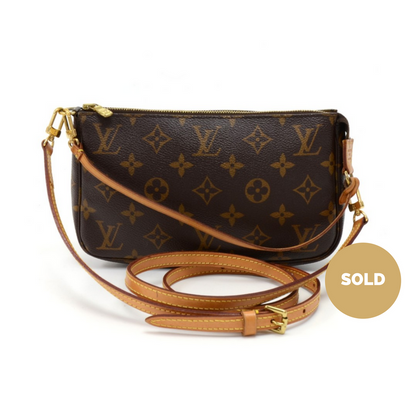 Louis Vuitto Pochette Accessories Monogram Canvas Shoulder Bag