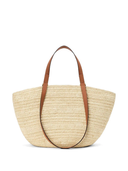 Loewe Paula's Ibiza Women Eclispe Rafia Medium Tote