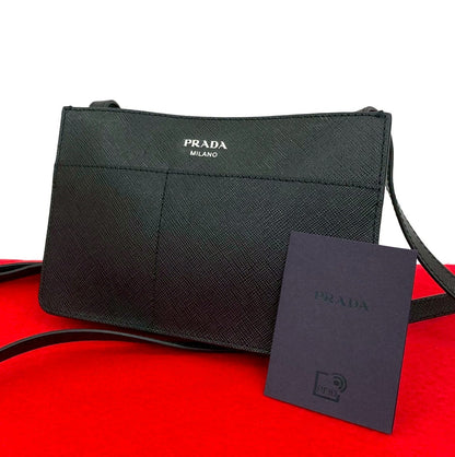 Prada Saffiano Leather Shoulder Bag