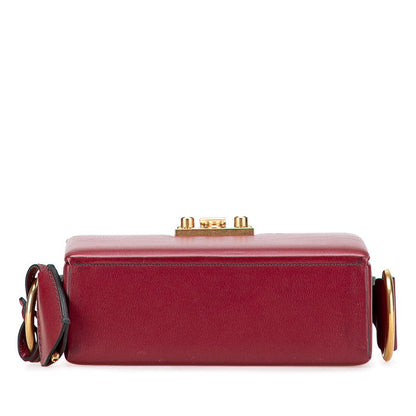 Dior Addict Small Box Leather Shoulder Bag