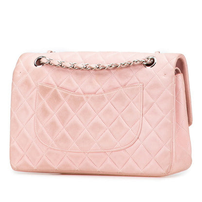 Chanel Double Flap Matelassé Lambskin Shoulder Bag