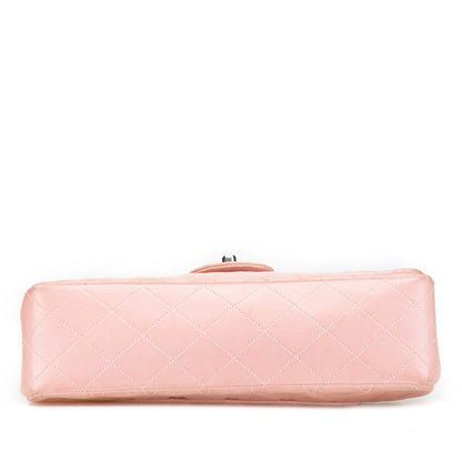 Chanel Double Flap Matelassé Lambskin Shoulder Bag