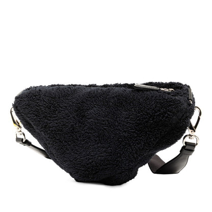 Prada Terry Triangle Fabric Shoulder Bag