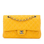Chanel Matelasse Coco Mark W Flap Lambskin Shoulder Bag