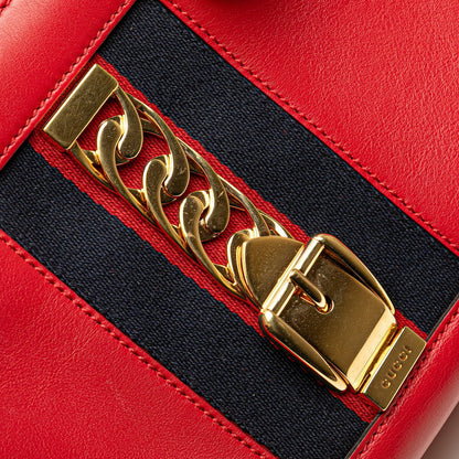 Gucci Sylvie Leather 2way Shoulder Bag