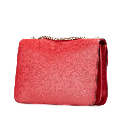 Gucci Interlocking G Leather Shoulder Bag